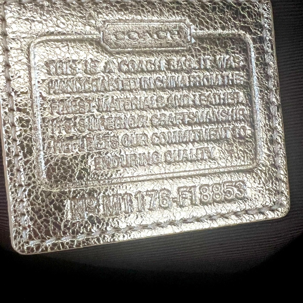 💜COACH Heritage Tote Stars Signature - Picture 10 of 11